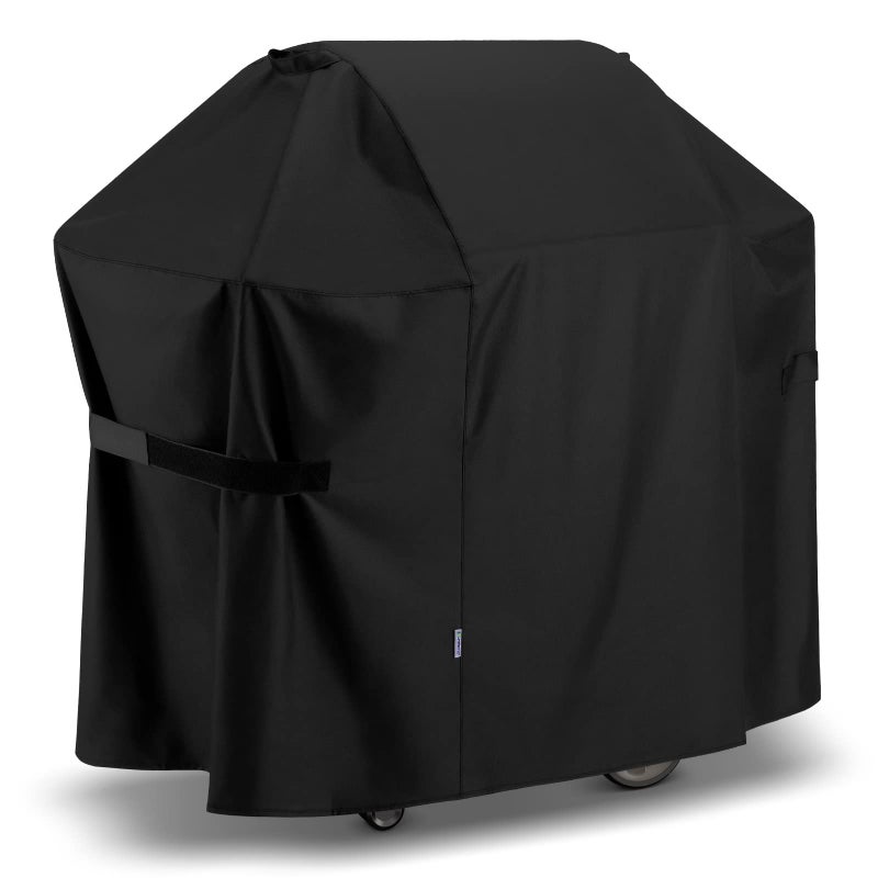 SunPatio BBQ Grill Cover 52 Inch, Outdoor Durable Waterproof Gas Barbecue Cover, Compatible for Weber Spirit 200 and 300 Series, Charbroil and Kenmore Grills, Compared to Weber 7106, 52" x 26" x 43"H - Image 1